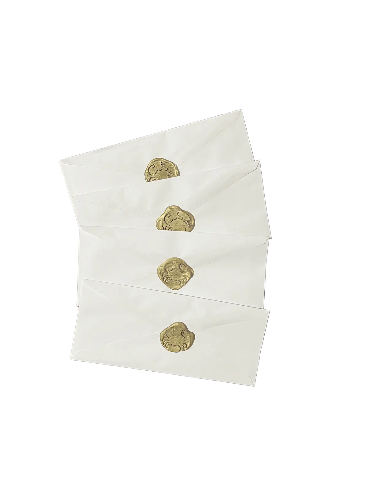 Bulk wax sealed letters ready for USPS mailing